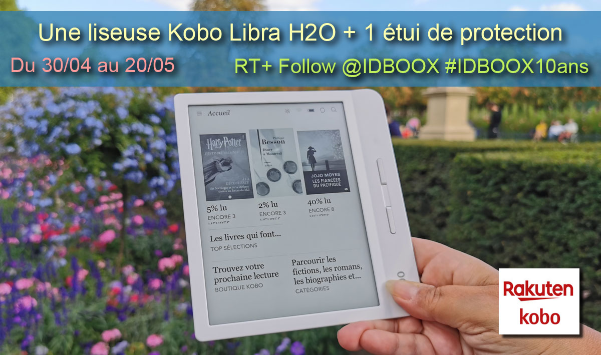 Liseuse Kobo Libra H2O : avis, tests, vidéo