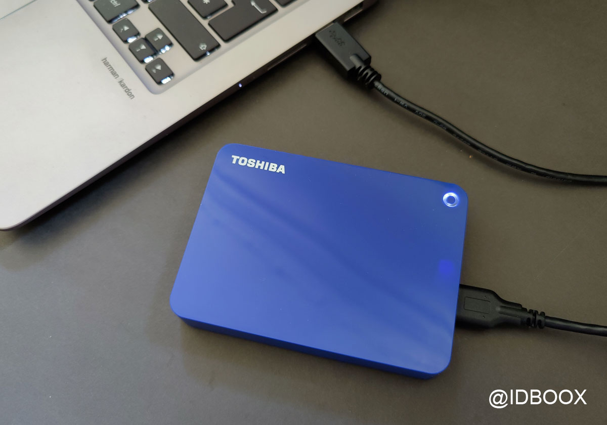 TEST] du disque dur externe Toshiba Canvio Advance – Ce que
