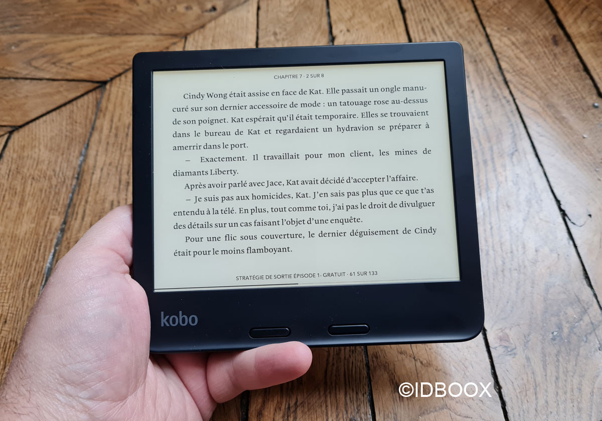 Kobo Libra 2 la liseuse d'ebooks qui sait lire des livres audio
