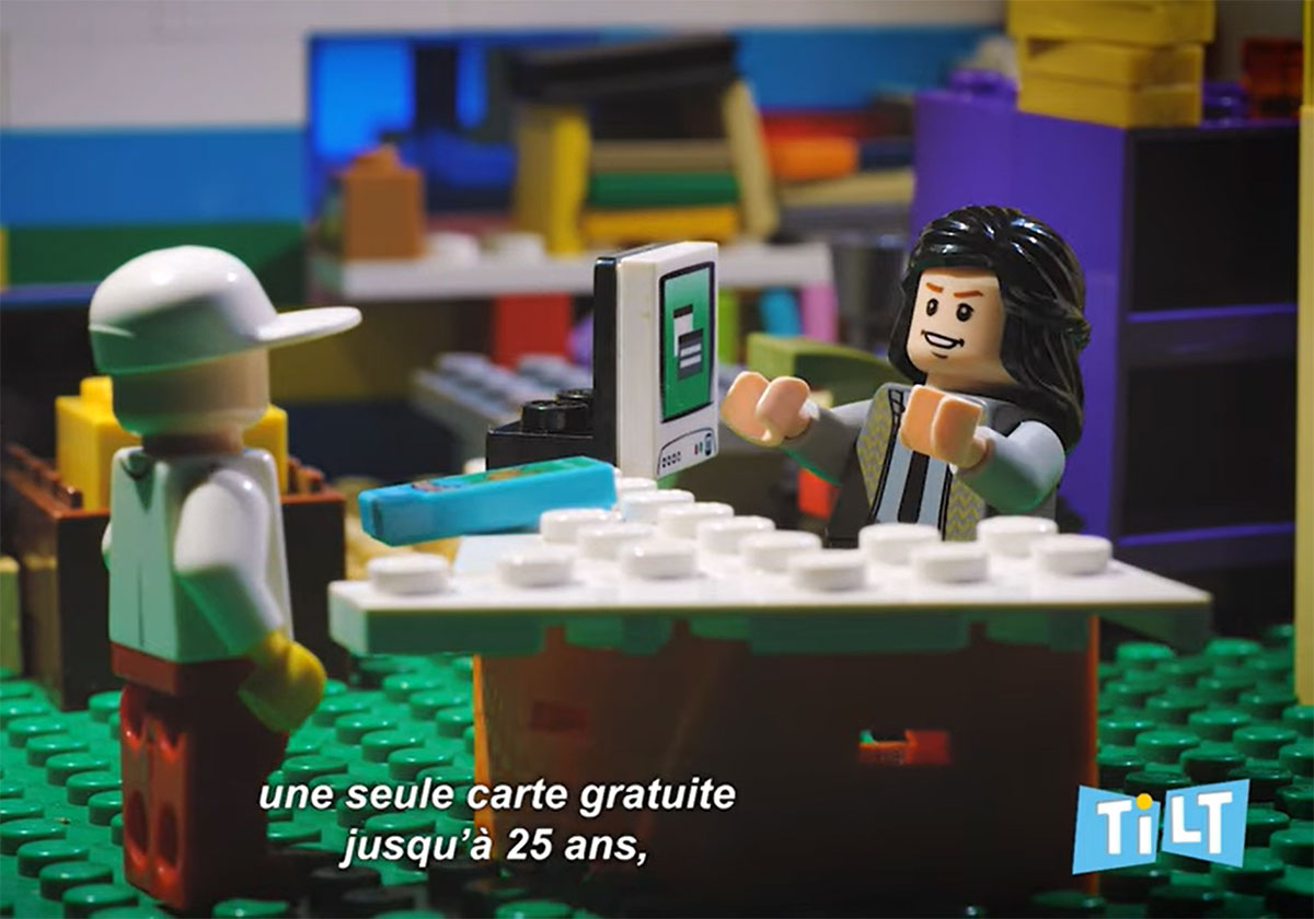 Un réseau de bibliothèques fait sa promo avec des Lego et c'est génial ! -  IDBOOX