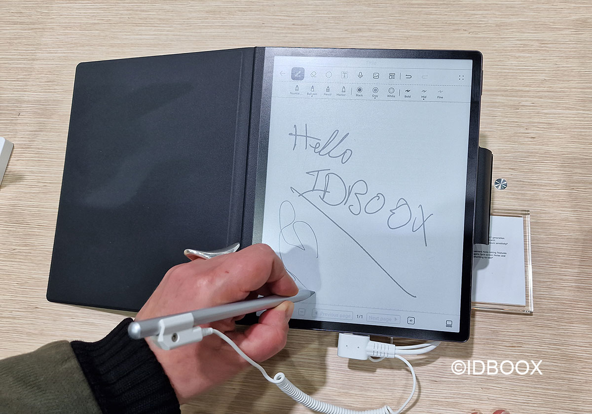 Huawei MatePad Paper – Premières impressions vidéo sur la liseuse tablette  - IDBOOX