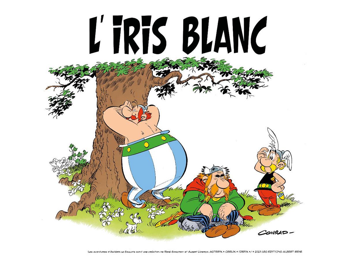 Astérix - On connait le titre du 40e album L' Iris blanc - IDBOOX