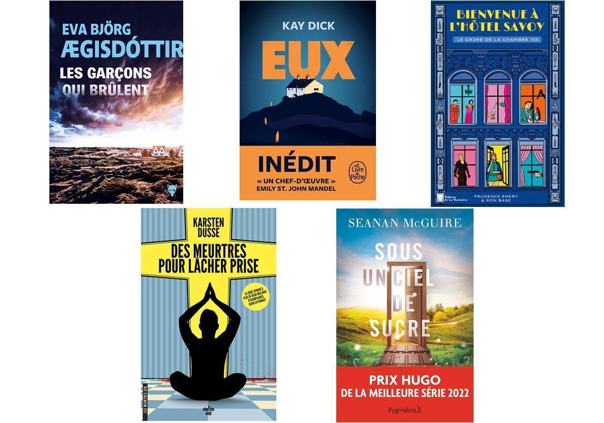 5 romans en format poche à lire pendant l'été 2023
