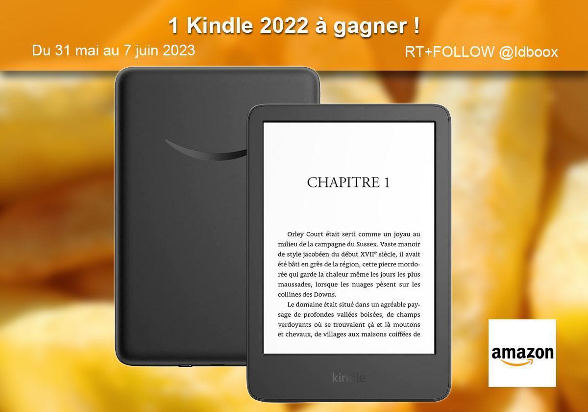 Jeu-concours - 1 liseuse Kindle 2022 à gagner ! - IDBOOX