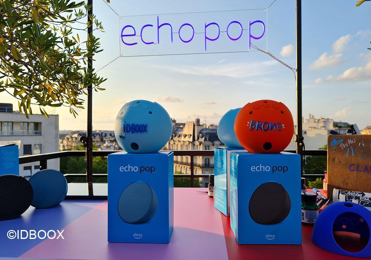 Echo Pop la nouvelle enceinte intelligente d' – Quoi de neuf Alexa ?  - IDBOOX