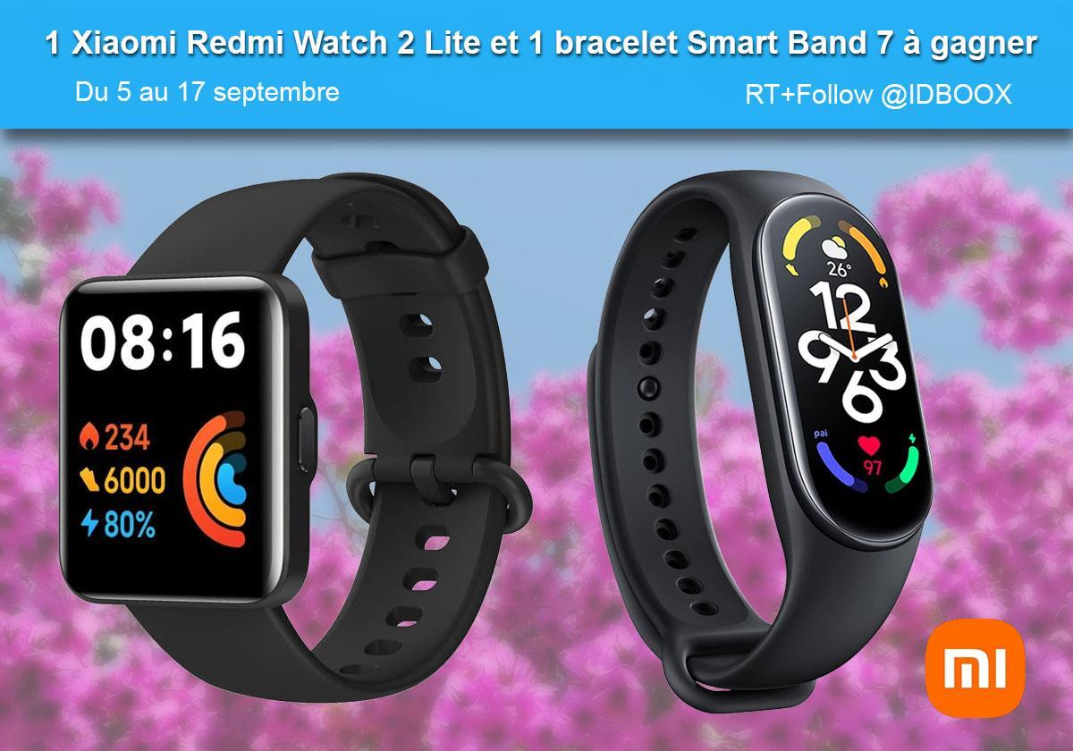 Jeu concours – 1 montre Xiaomi Redmi 2 Lite et un bracelet Smart Band 7 à  gagner ! - IDBOOX