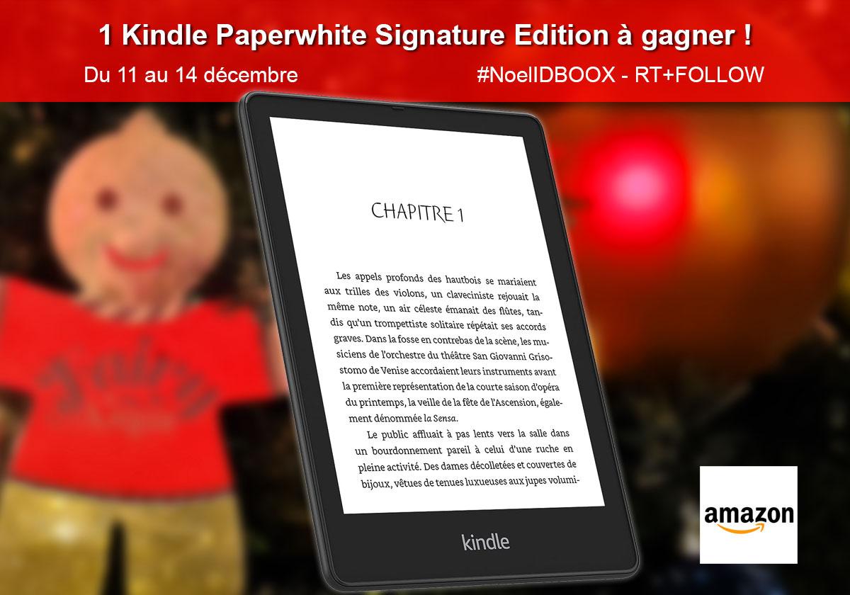 Kindle Paperwhite Signature Edition découverte vidéo - IDBOOX